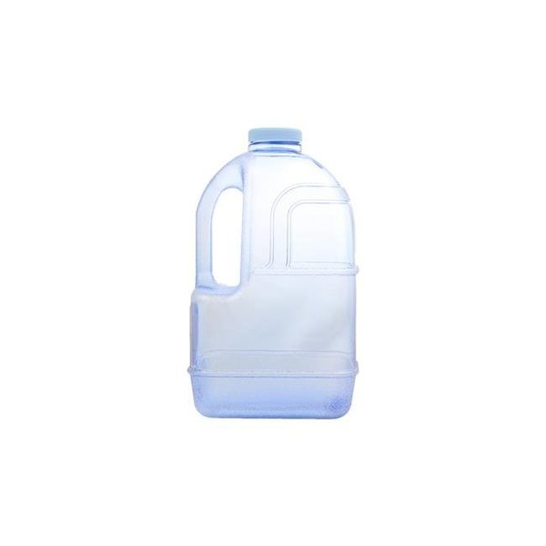 H8O H8O PG1GJH-48-NBlue 1 gal Square Water Bottle with 48 mm Cap; Natural Blue PG1GJH-48-NBlue